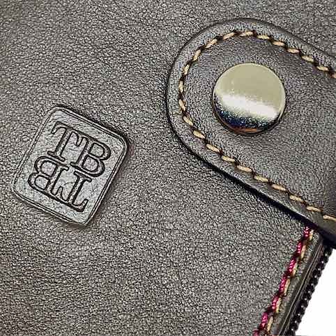 TITTO BLUNI LEATHER CARD HOLDER WITH ZIPPERED COIN PURSE TITTO BLUNI 