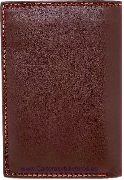 TITTO BLUNI MEN'S CASUAL CARD HOLDER IN LEATHER LUXURY 16 CARDS 