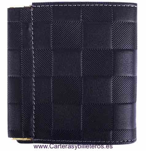 TITTO BLUNI WALLET WITH CLIP FOR BANKNOTES WITH PURSE 