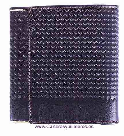 TITTO BLUNI WALLET WITH CLIP FOR BANKNOTES WITH PURSE 