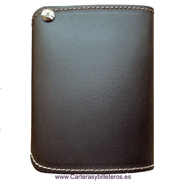 UBRIQUE LEATHER CARD HOLDER BRAND CUBILO MODEL DECK WITH SPARE INCLUDED 