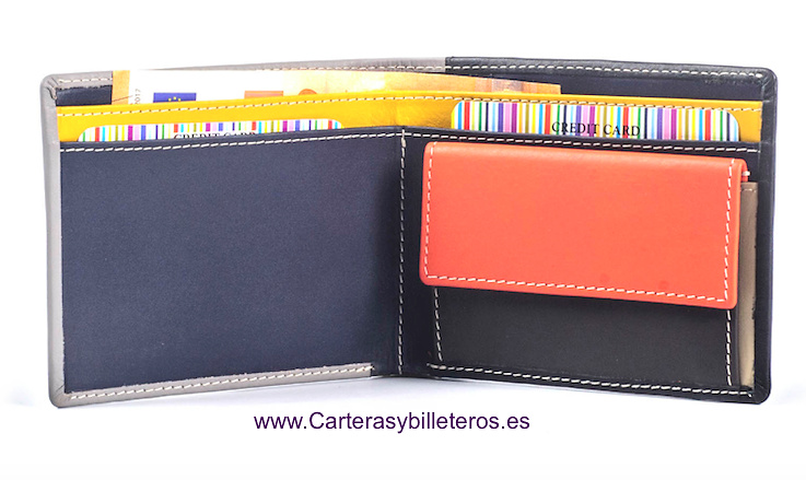 UNISEX MULTICOLOR SUPER COMFORTABLE LEATHER WALLET 