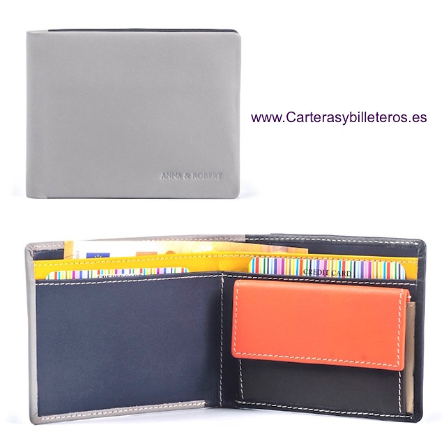 UNISEX MULTICOLOR SUPER COMFORTABLE LEATHER WALLET 