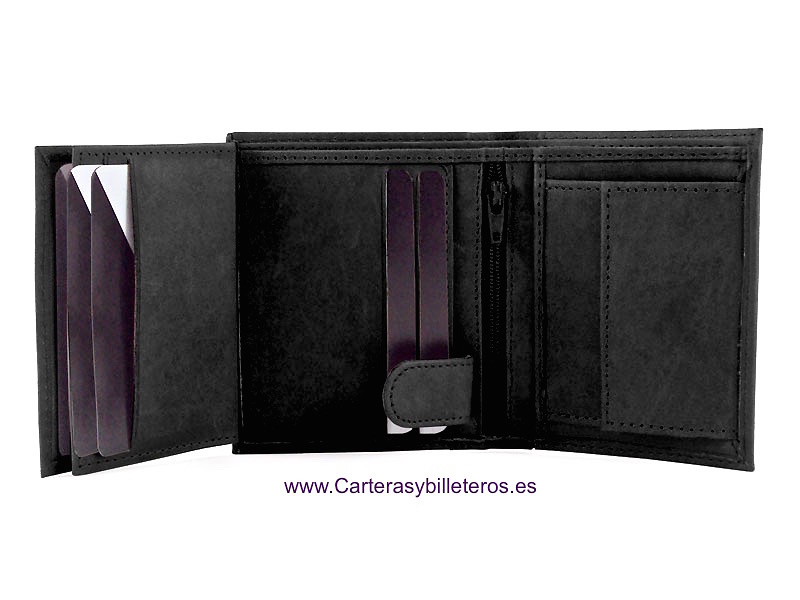 WALLET FOR MAN IN LEATHER OF BEEF 