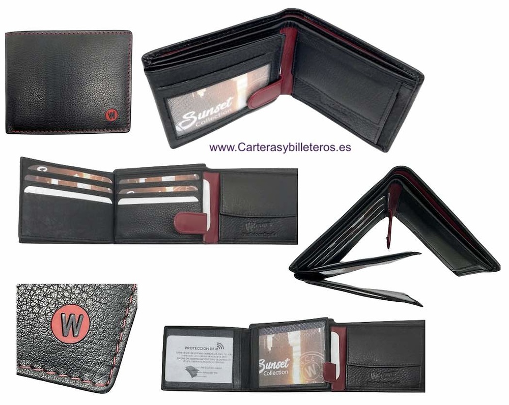 WALLET FOR MAN IN LEATHER 