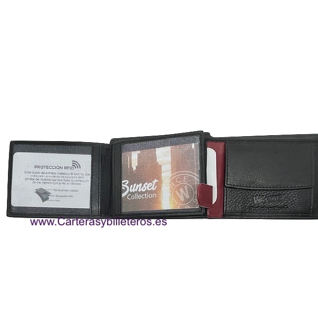 WALLET FOR MAN IN LEATHER 