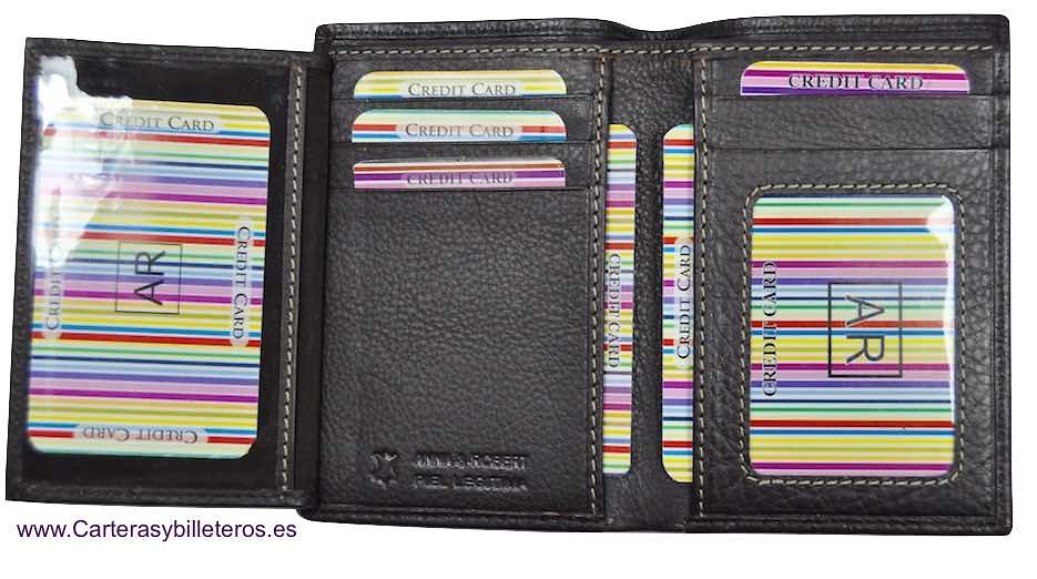 WALLET LEATHER PORTFOLIO OF HIGH QUALITY BEEF 