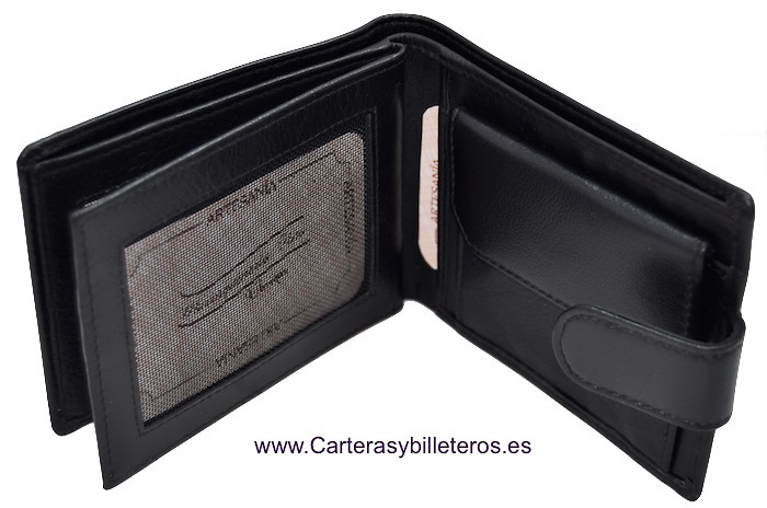 WALLET MAN CARDFOLDER AND BILLFOLD EXTRA-FINE QUALITY SKINE 