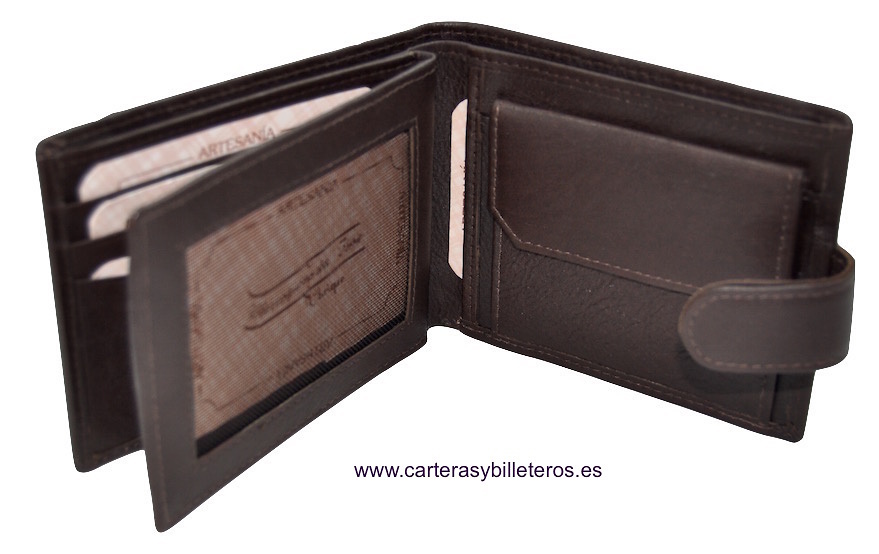 WALLET MAN CARDFOLDER AND BILLFOLD EXTRA-FINE QUALITY SKINE 