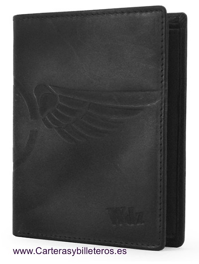 WALLET MEN LEATHER ENGRAVED 