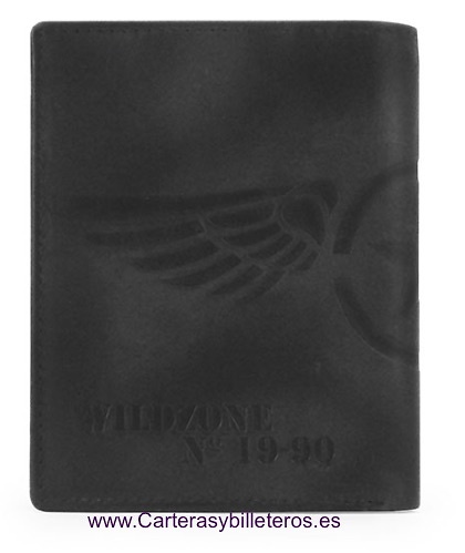 WALLET MEN LEATHER ENGRAVED 