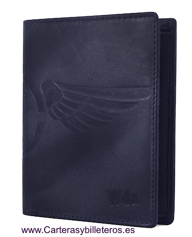 WALLET MEN LEATHER ENGRAVED 