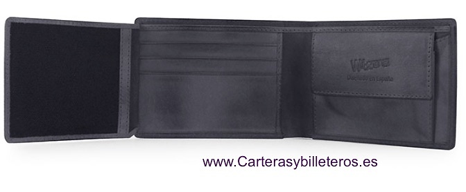 WALLET MEN LEATHER ENGRAVED 