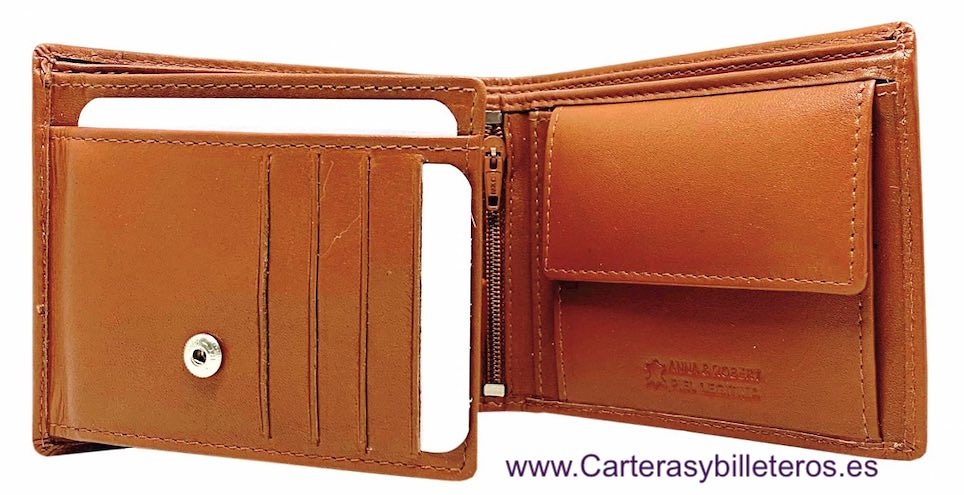 WALLET MEN'S LEATHER SUMUM BRAND AR FULL SERVICE 