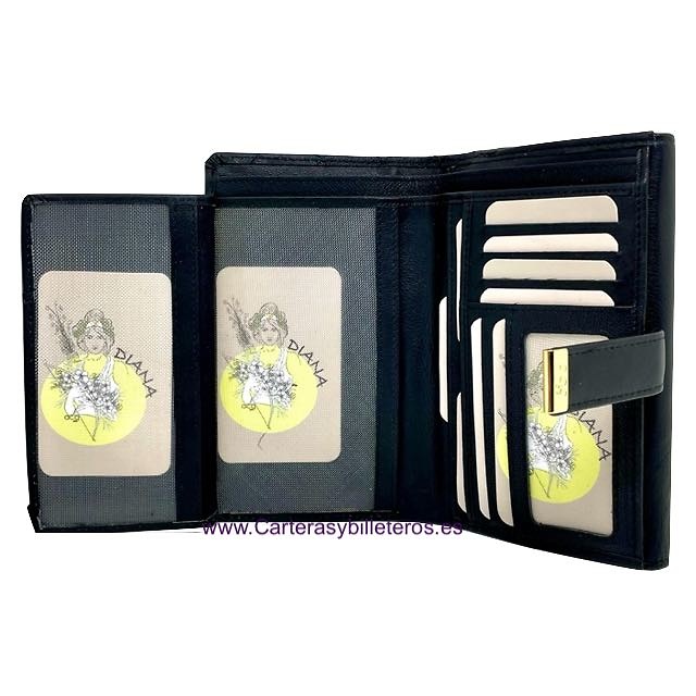 WALLET NAPA LEATHER WOMAN OF GREAT QUALITY WITH PURSE 