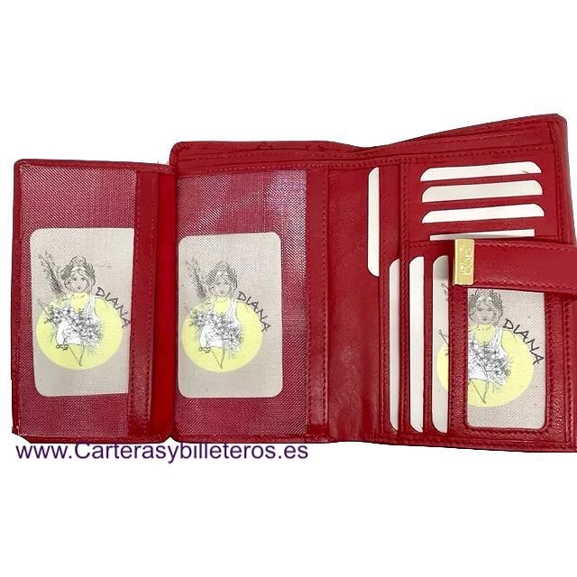 WALLET NAPA LEATHER WOMAN OF GREAT QUALITY WITH PURSE 