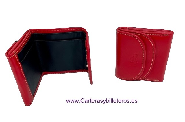 WALLET OF LEATHER WITH BILLFOLD VERY SMALL 