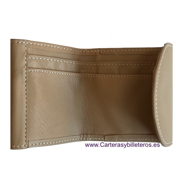 WALLET OF LEATHER WITH BILLFOLD VERY SMALL 