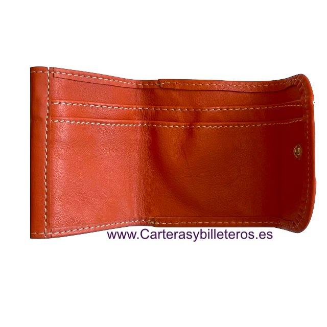 WALLET OF LEATHER WITH BILLFOLD VERY SMALL 