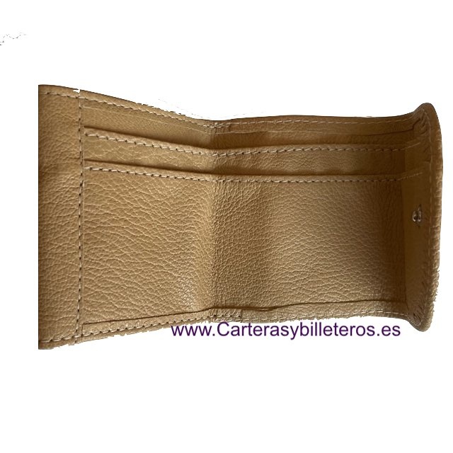 WALLET OF LEATHER WITH BILLFOLD VERY SMALL 