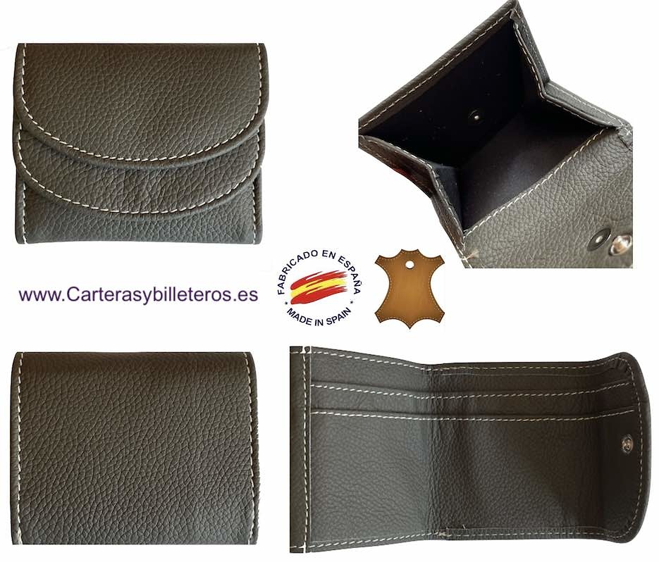 WALLET OF LEATHER WITH BILLFOLD VERY SMALL 