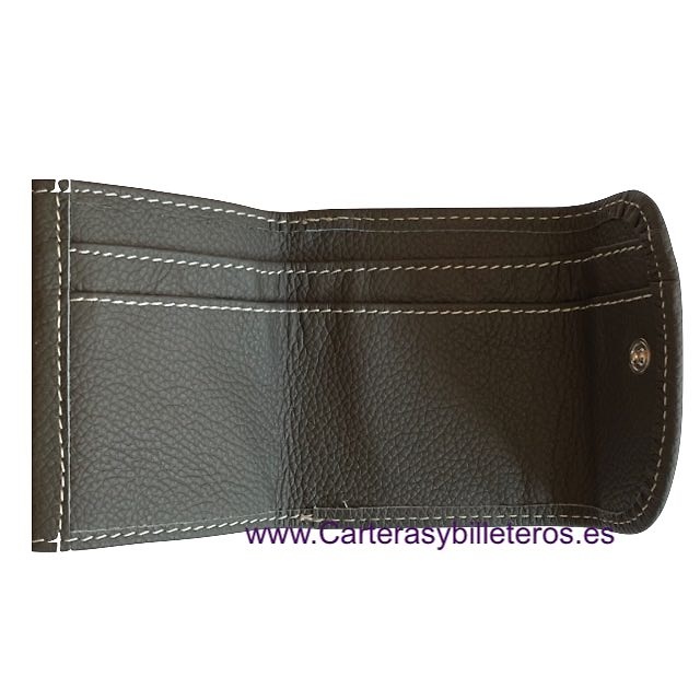 WALLET OF LEATHER WITH BILLFOLD VERY SMALL 