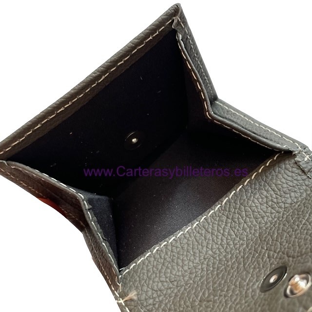 WALLET OF LEATHER WITH BILLFOLD VERY SMALL 