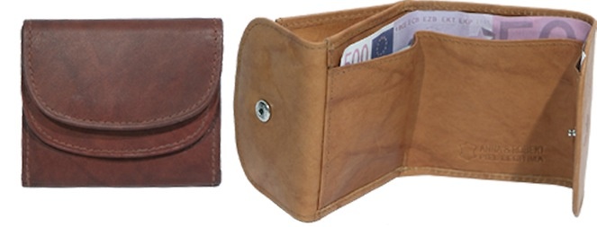 WALLET OF LEATHER WITH BILLFOLD VERY SMALL 