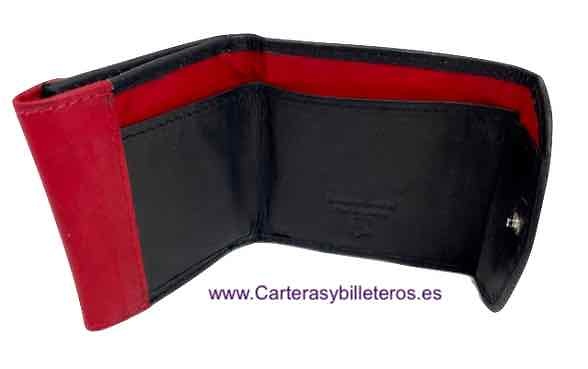 WALLET OF LEATHER WITH BILLFOLD VERY SMALL 