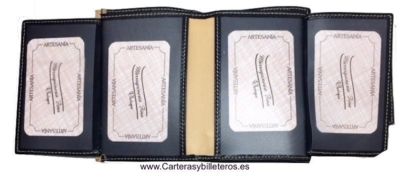 WALLET OF WOMAN SKIN AND HAIR ZEBRA MADE IN SPAIN HANDCRAFT 