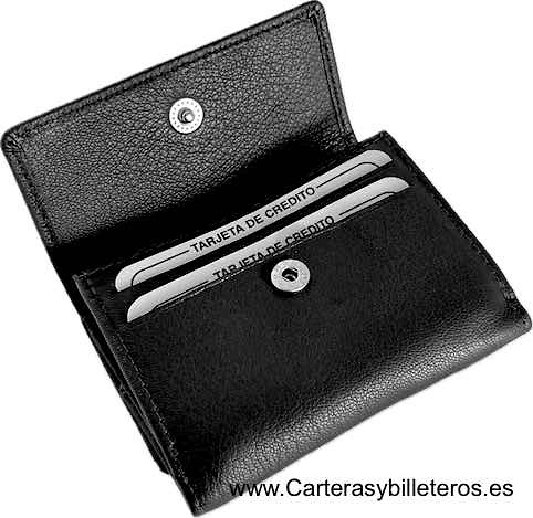 WALLET PURSE MADE IN LUXURY LEATHER -2 COLORS- 