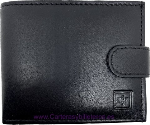 WALLET TYPE AMERICAN OF MAN OF NAPA LEATHER 