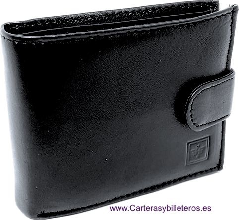 WALLET TYPE AMERICAN OF MAN OF NAPA LEATHER 