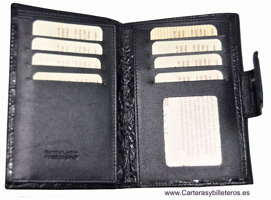 WALLET WOMAN IN QUALITY LEATHER MADE IN SPAIN 