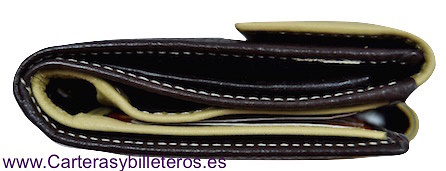 WALLET WOMEN'S WITH A LEATHER BOW WITH ORNAMENT MADE IN SPAIN 