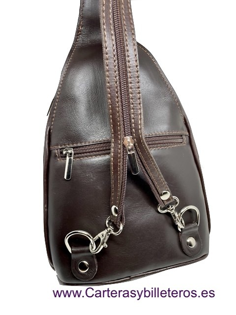 WOMEN'S BACKPACK BAG IN ITALIAN FIORENTINA LEATHER + COLORS 