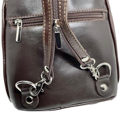 WOMEN'S BACKPACK BAG IN ITALIAN FIORENTINA LEATHER + COLORS 