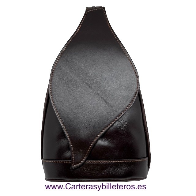 WOMEN'S BACKPACK BAG IN ITALIAN FIORENTINA LEATHER + COLORS 