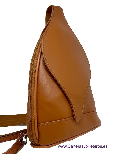 WOMEN'S BACKPACK BAG IN ITALIAN FIORENTINA LEATHER + COLORS 