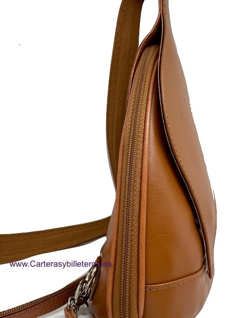 WOMEN'S BACKPACK BAG IN ITALIAN FIORENTINA LEATHER + COLORS 