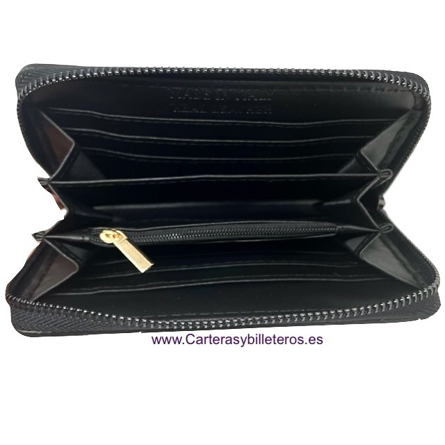 WOMEN'S COW LEATHER ENVELOPE WALLET 