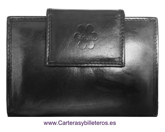 WOMEN'S LEATHER WALLET ERIUM 17 CARDS 