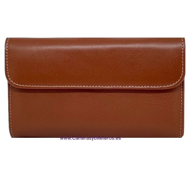 WOMEN'S LEATHER WALLET LUXURY COCO BRAND TIITO BLUNI 