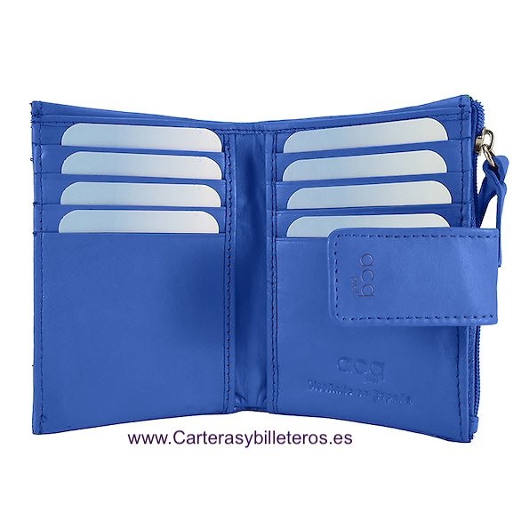 WOMEN'S LEATHER WALLET SMALL COLLECTION VENUS 