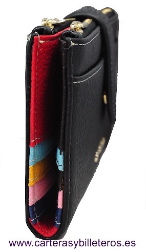 WOMEN'S LONG WALLETS PU - SET OF 2 - 