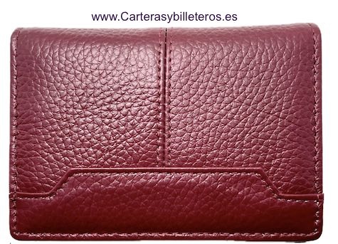 WOMEN'S SMALL LEATHER WALLET THAT FITS IN YOUR POCKETS. 