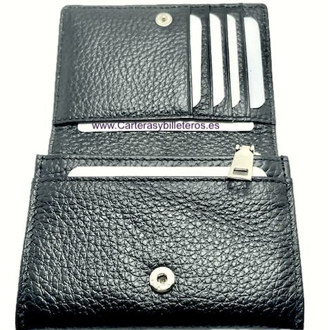 WOMEN'S SMALL LEATHER WALLET THAT FITS IN YOUR POCKETS. 