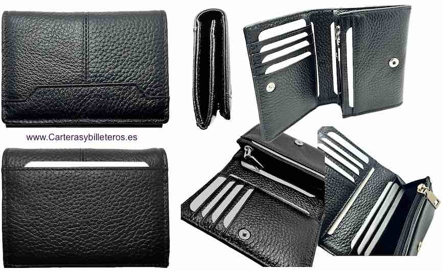 WOMEN'S SMALL LEATHER WALLET THAT FITS IN YOUR POCKETS. 