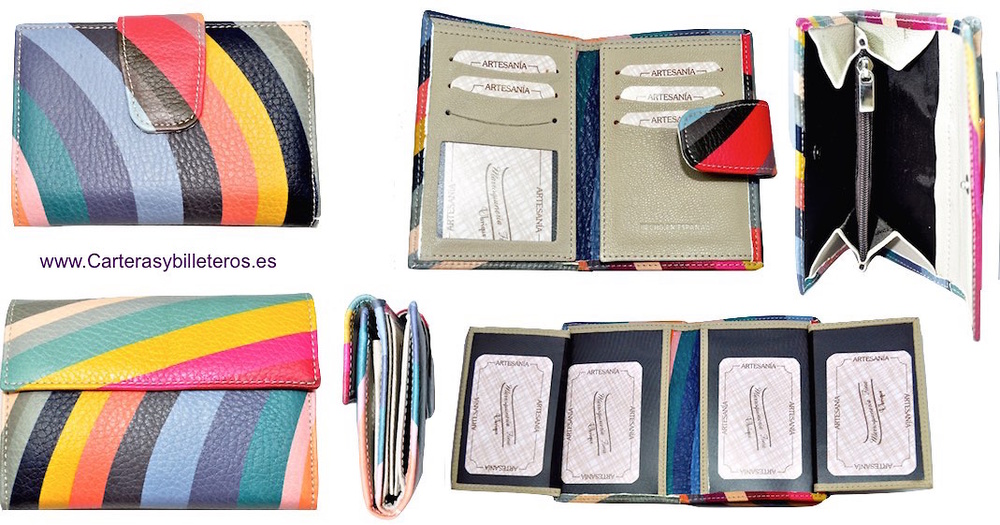 WOMEN'S WALLET DESIGN EXCLUSIVE DESIGN MADE IN SPAIN 