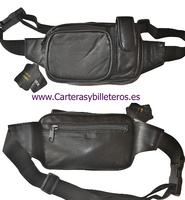 BAG TO CARRY TO THE WAIST OF SKIN. MULTI-POCKET FOR MOBILE PHONE.